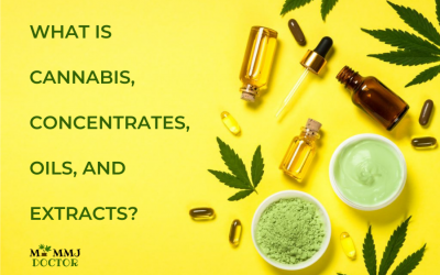 What is cannabis, concentrates, oils, and extracts?