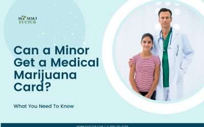 Can a minor apply for a medical marijuana card?