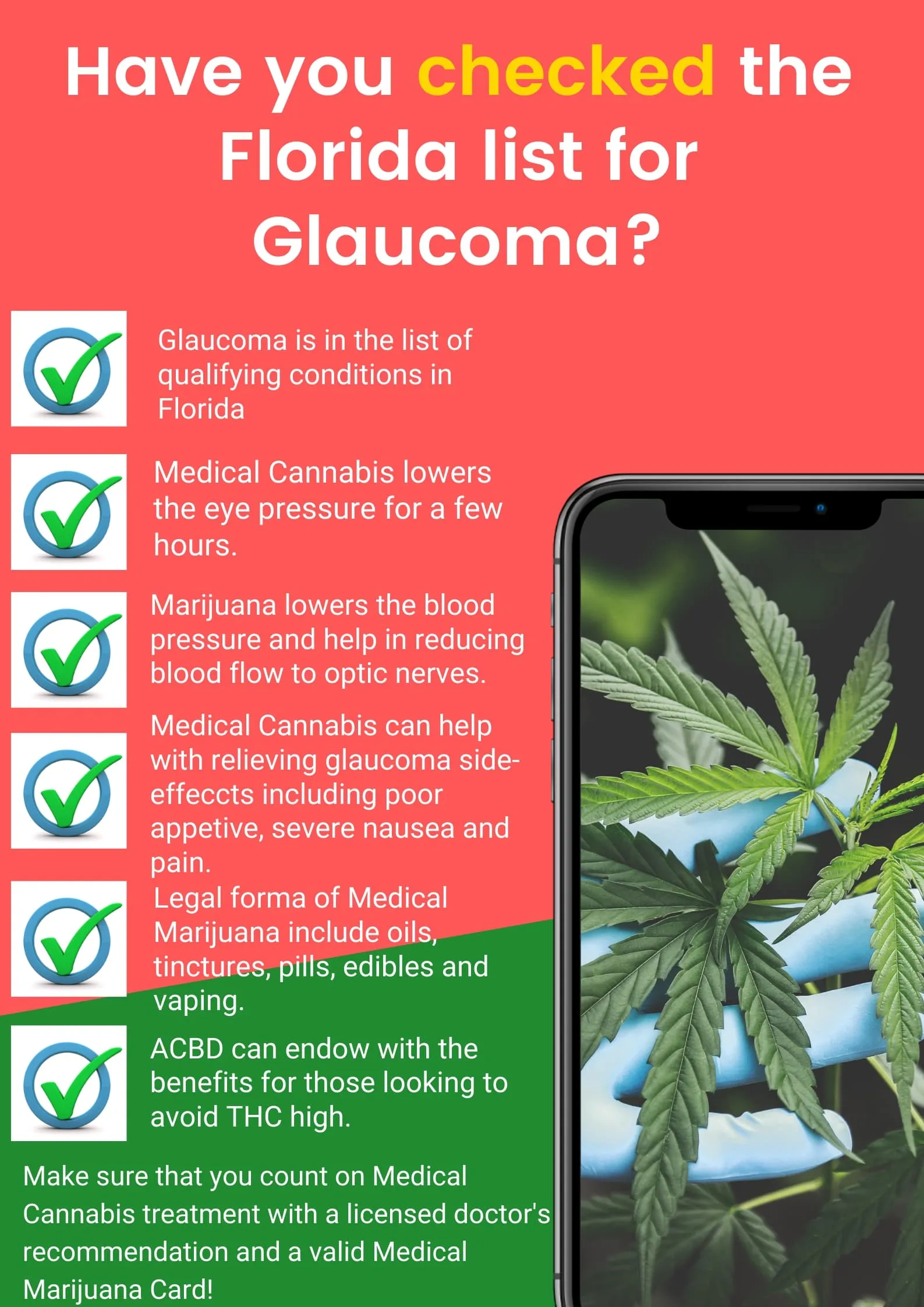 How Florida Glaucoma Patients are Using Medical Marijuana