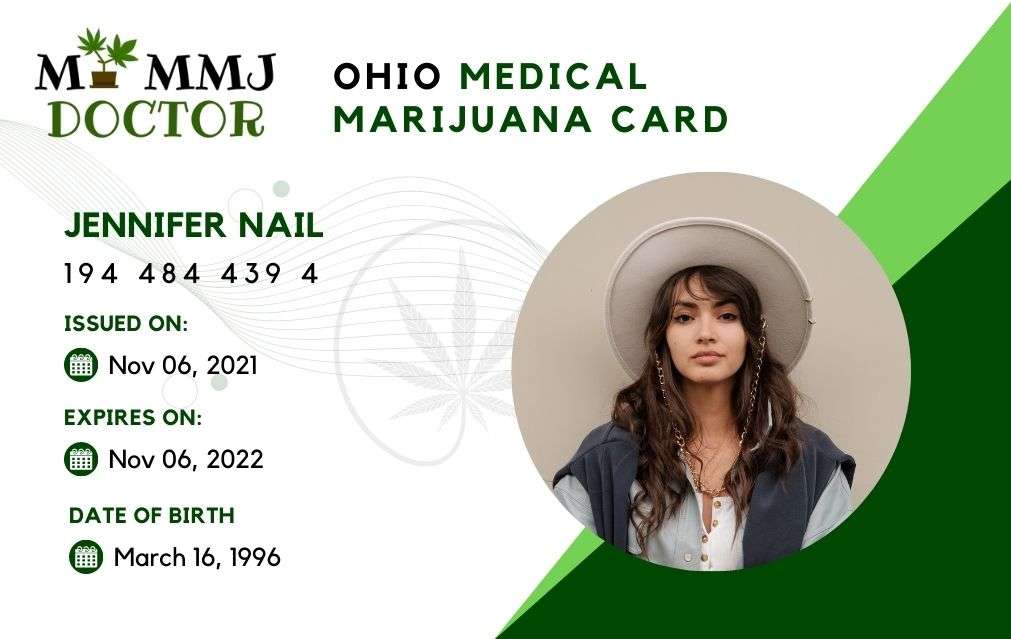 Ohio Medical Cannabis Card from My MMJ Doctor