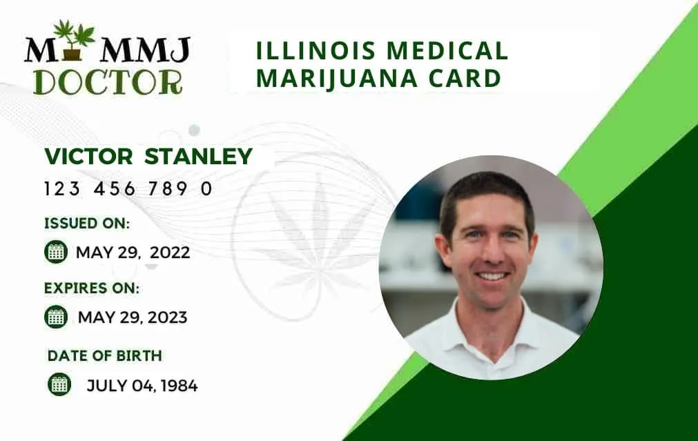 Illinois Medical marijuana card from My MMJ Doctor