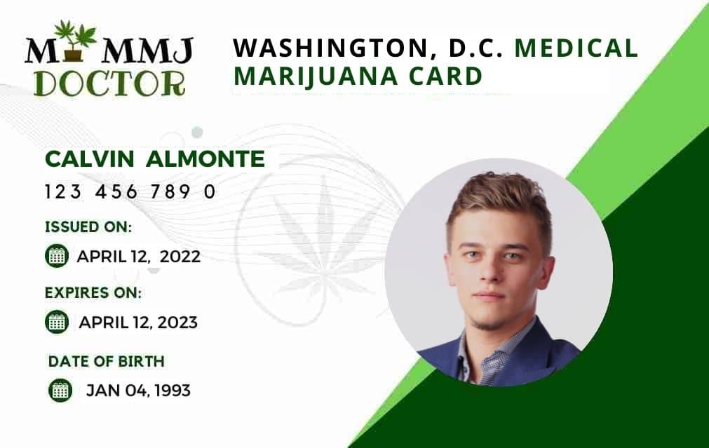 Washington DC Medical Marijuana Card from My MMJ Doctor
