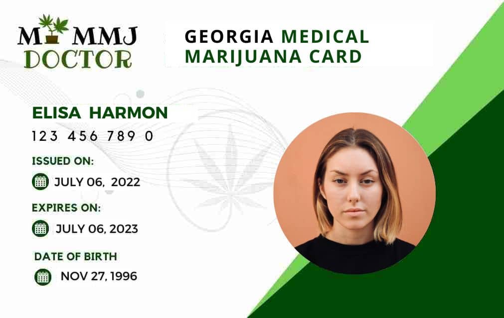 Georgia Medical Marijuana Card from My MMJ Doctor