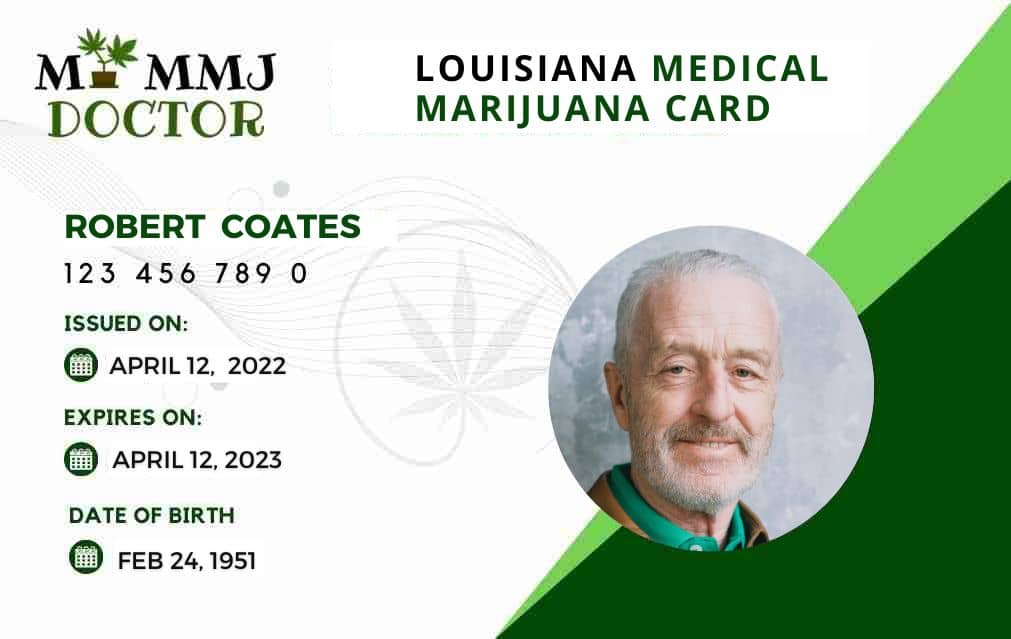 Louisiana Medical Marijuana Card from My MMJ Doctor