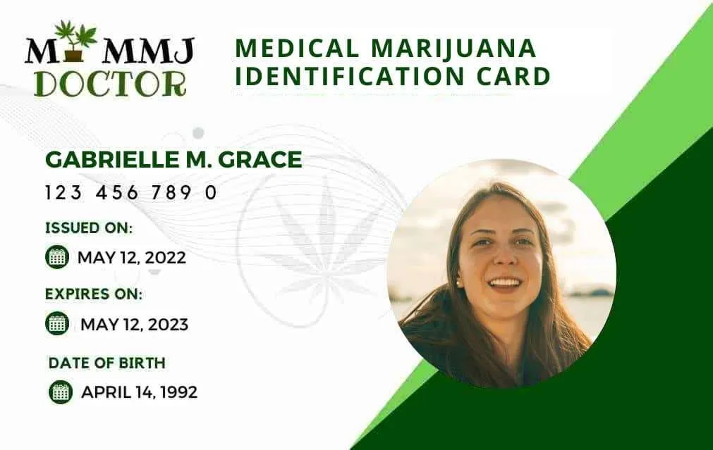 Legit Medical marijuana card from My MMJ Doctor
