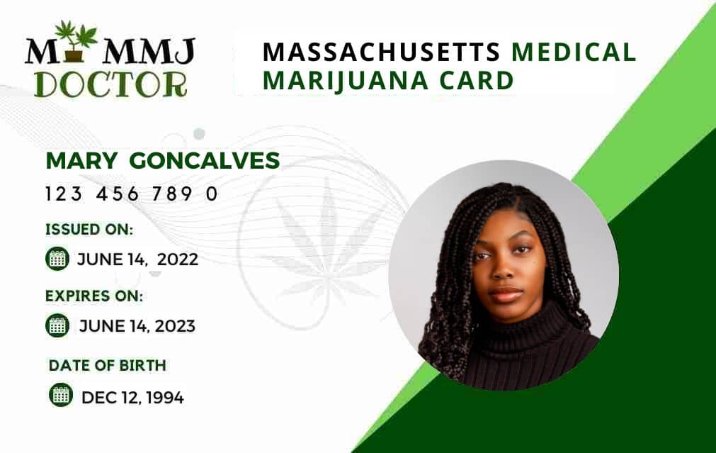 Massachusetts Medical Marijuana Card from My MMJ Doctor
