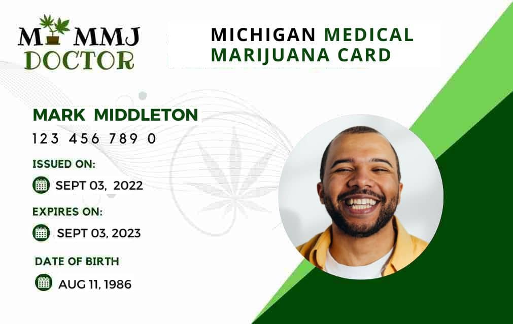 Michigan Medical Marijuana Card from My MMJ Doctor