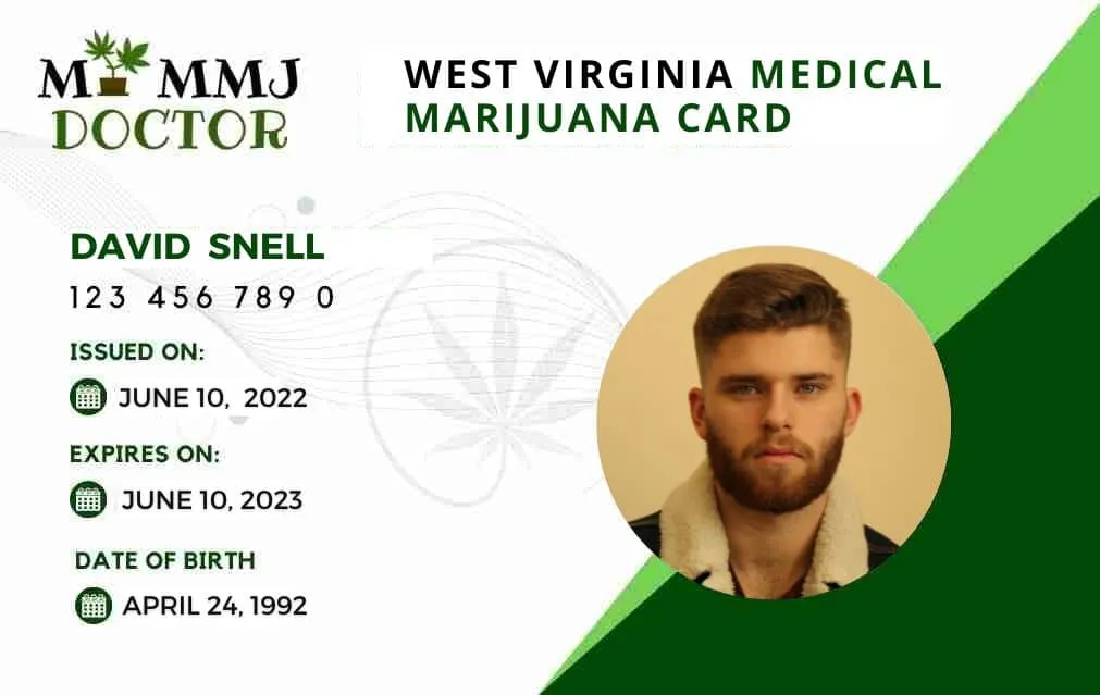 West Virginia Medical Marijuana Card from My MMJ Doctor