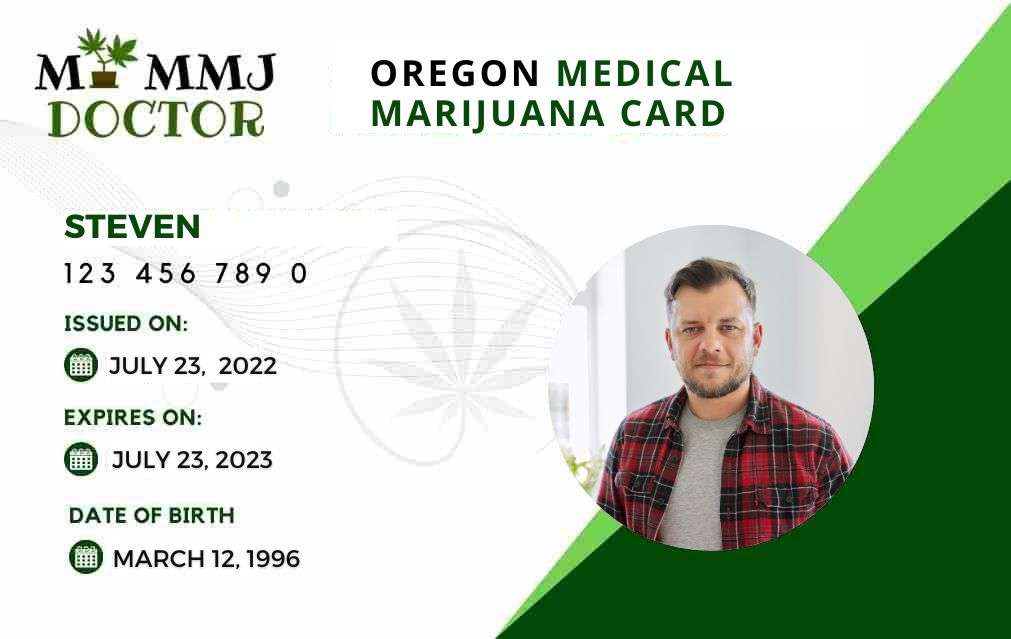 Oregon Medical marijuana card from My MMJ Doctor