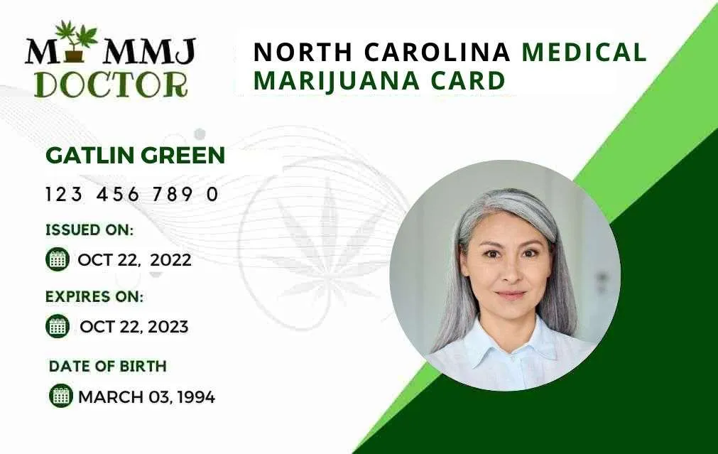 North Carolina Medical marijuana card from My MMJ Doctor