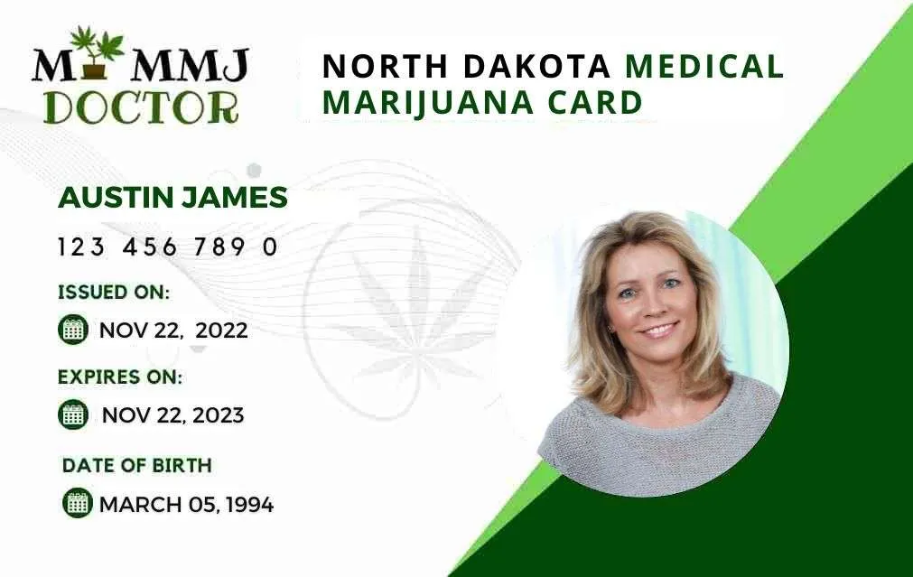 North Dakota Medical marijuana card from My MMJ Doctor