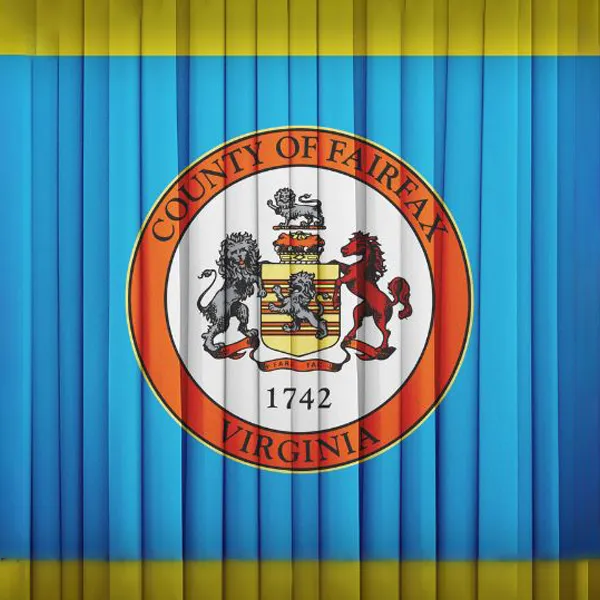 Fairfax county flag image Fairfax county flag image