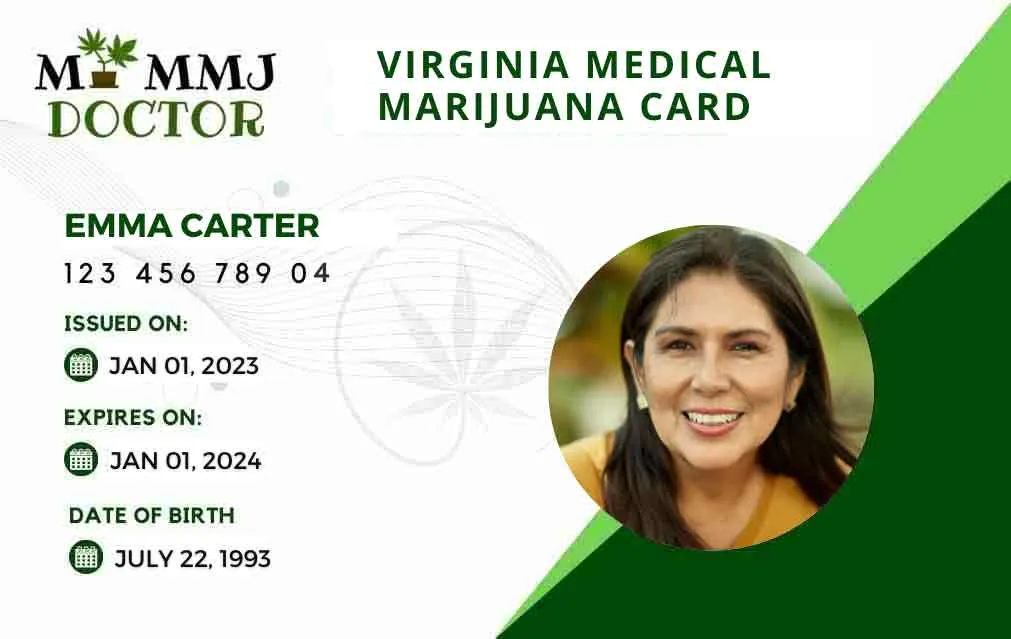 Virginia Medical Marijuana Card from My MMJ Doctor
