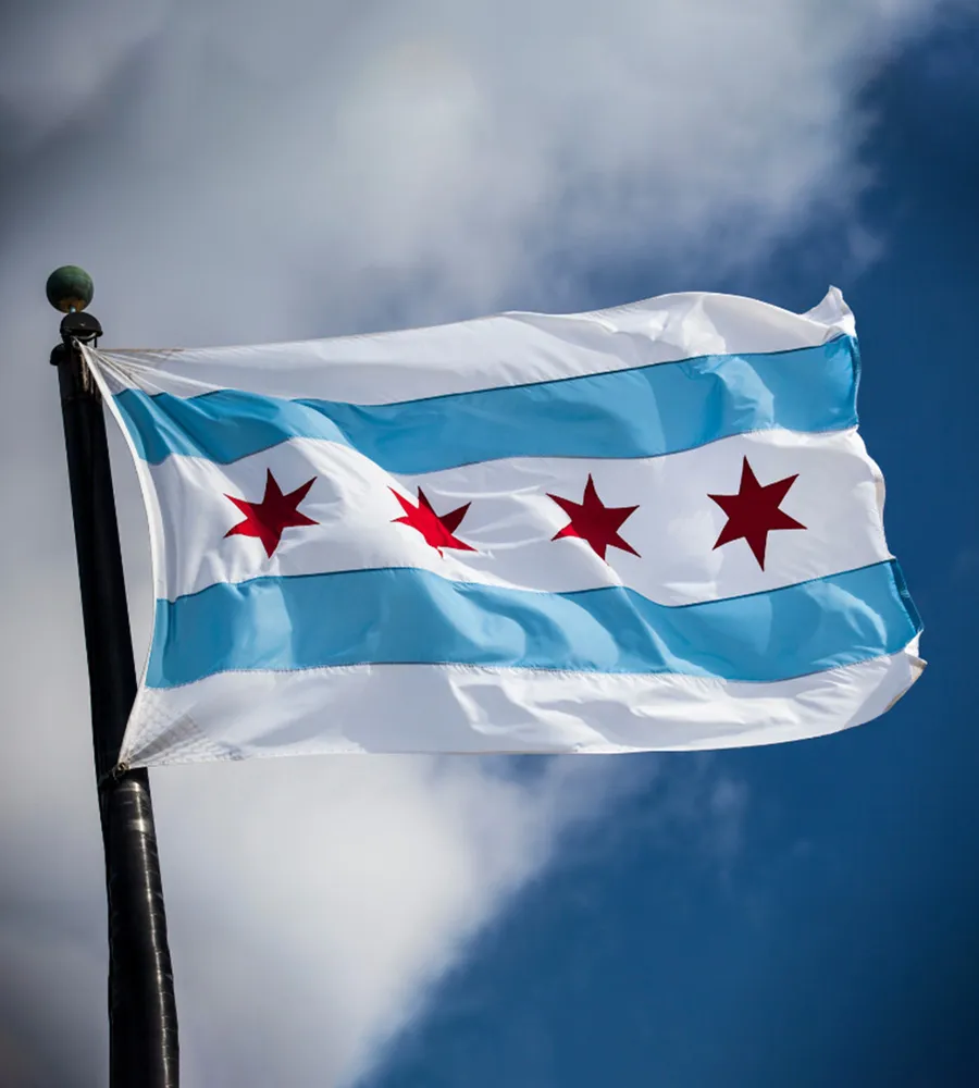 Chicago City Flag