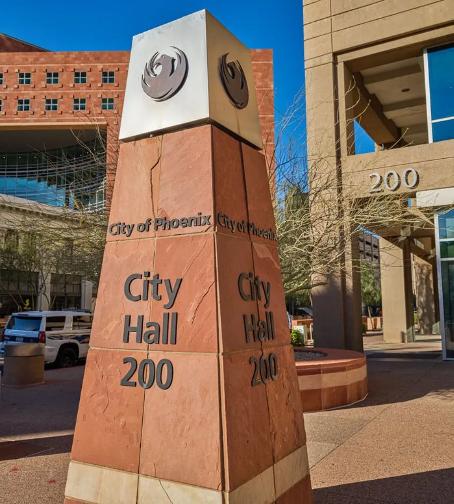 City hall of Phoenix, Arizona 