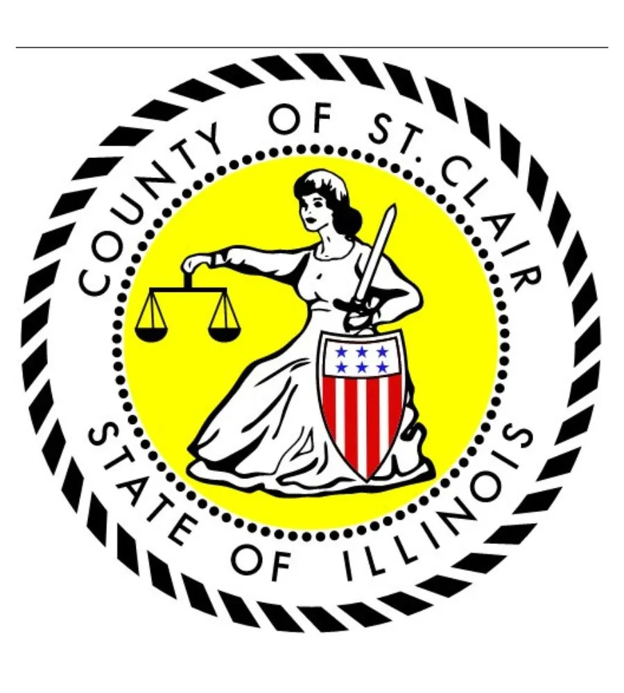 Flag of St. Clair County, Illinois