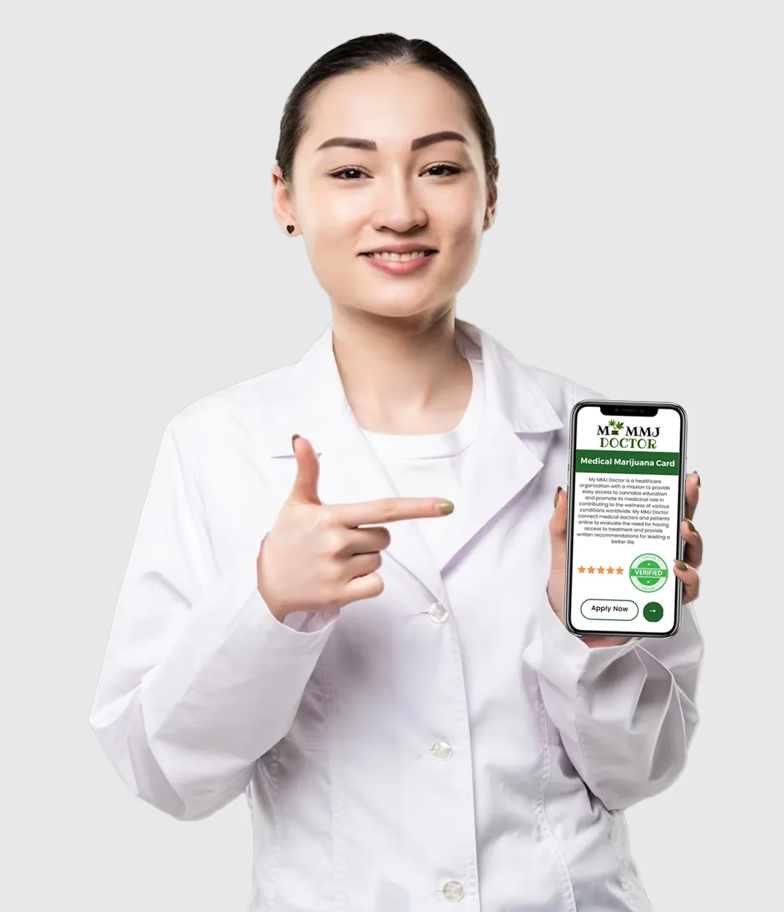 Illinois Medical Marijuana Doctor Showing Digital Cannabis Card Recommendation Illinois Medical Marijuana Doctor Showing Digital Cannabis Card Recommendation