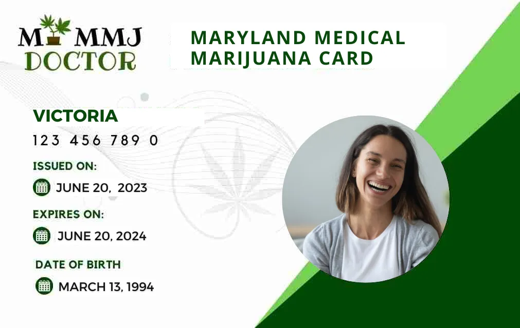 Maryland Medical Marijuana Card from My MMJ Doctor