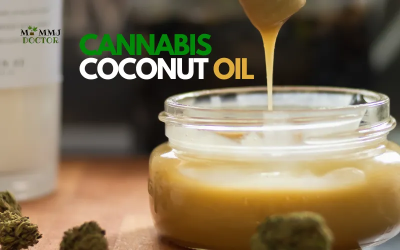 Cannabis coconut oil image