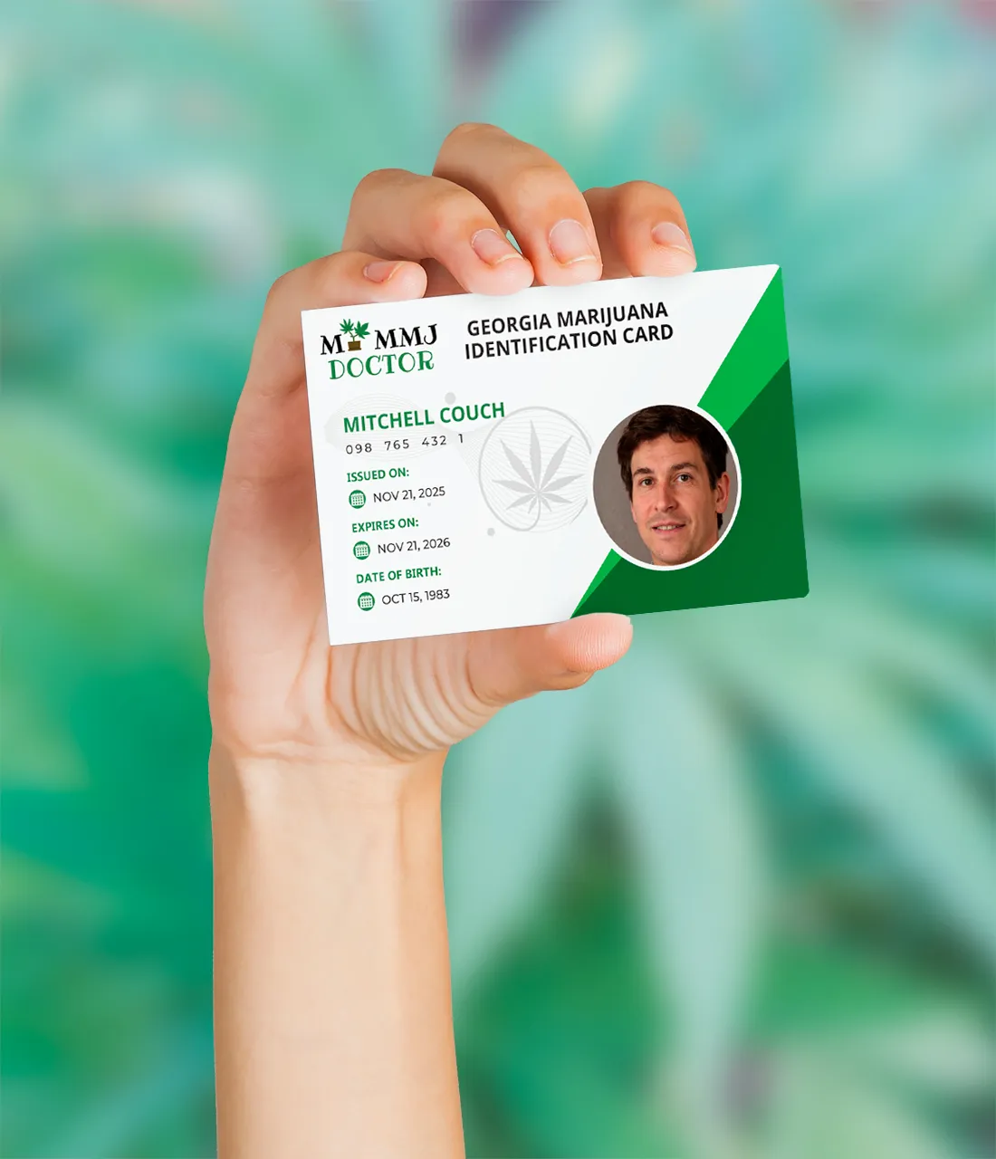 holding georgia mmj card
