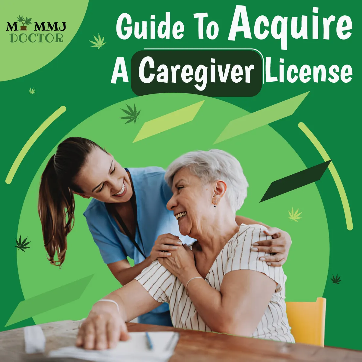 cannabis caregiver nurse comforting happy patient guide to acquire caregiver license cannabis caregiver nurse comforting happy patient guide to acquire caregiver license