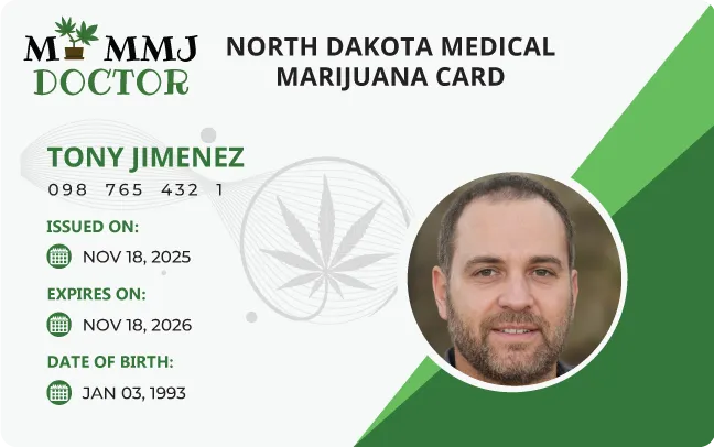 north dakota medical marijuana card 2025