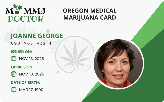 oregon medical marijuana card 2025