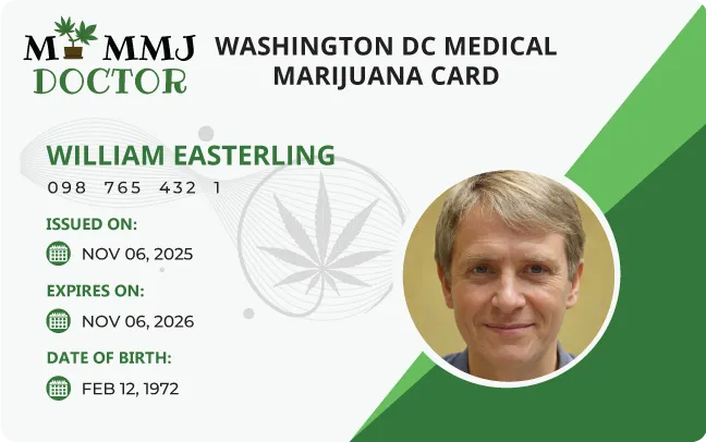 washington DC medical marijuana card 2025