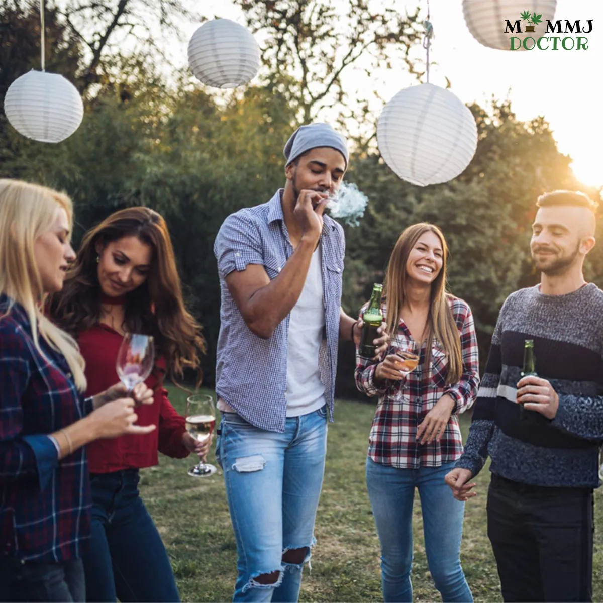 group of teens hanging out outdoors at 4:20 pm celebrating cannabis culture group of teens hanging out outdoors at 4:20 pm celebrating cannabis culture