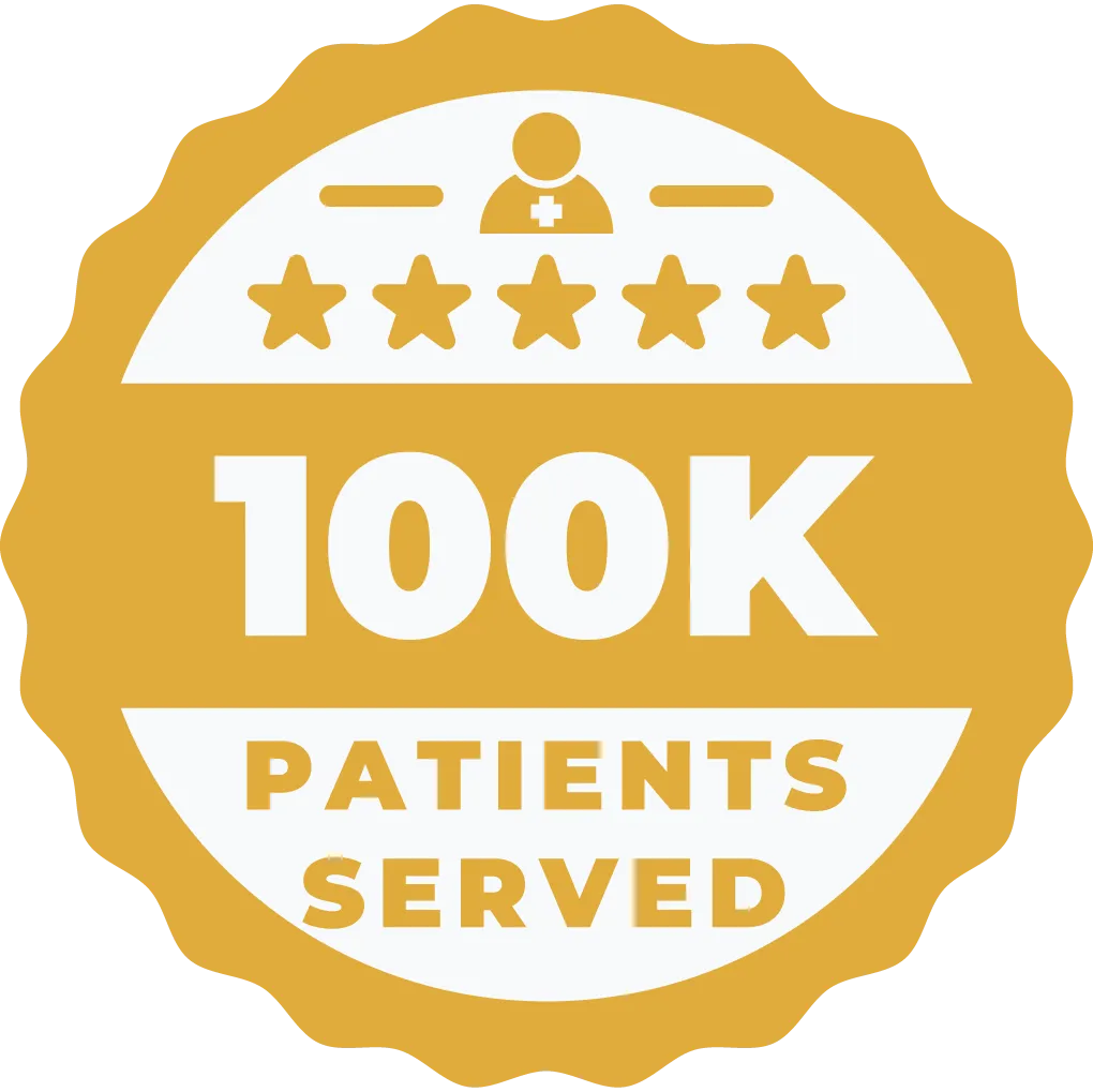 patient served yellow badge