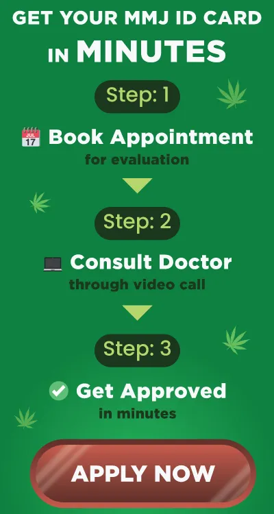 apply for medical marijuana card online in 3 steps with mymmjdoctor - book, consultation, approve