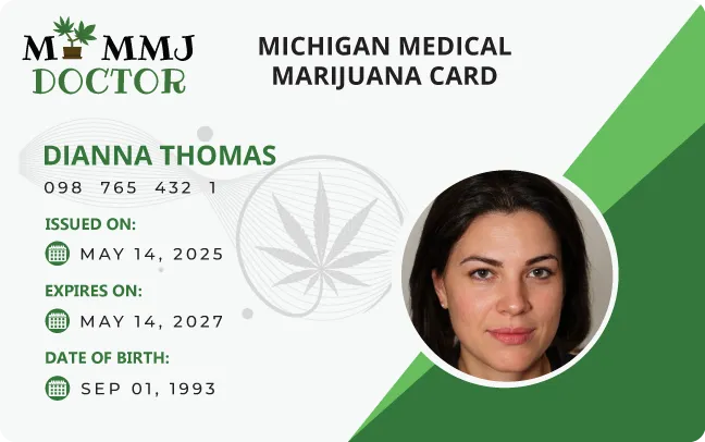 michigan MI medical marijuana card by my mmj doctor