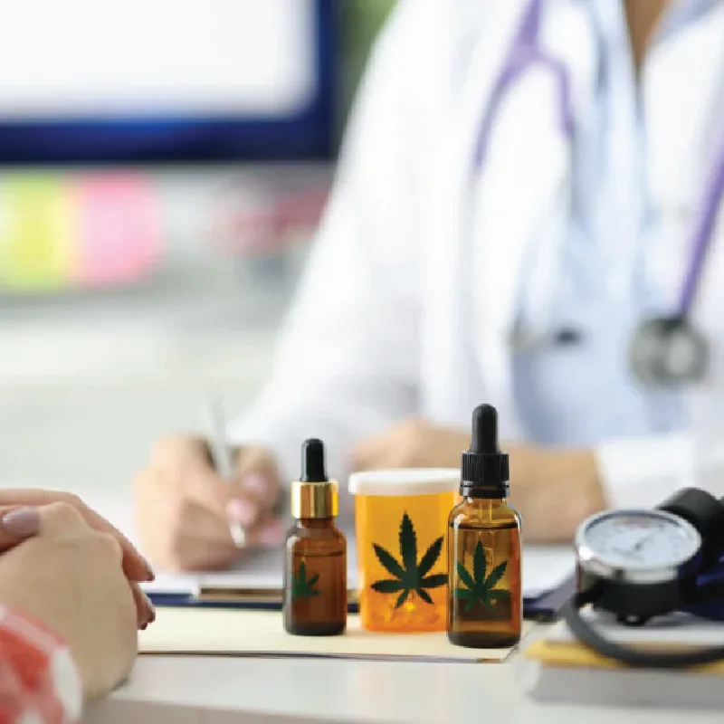 doctor consultation with medical cannabis products for ohio marijuana card renewal